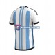 Camiseta 1ª Argentina Hombre Copa Mundial 2022 Manga Corta