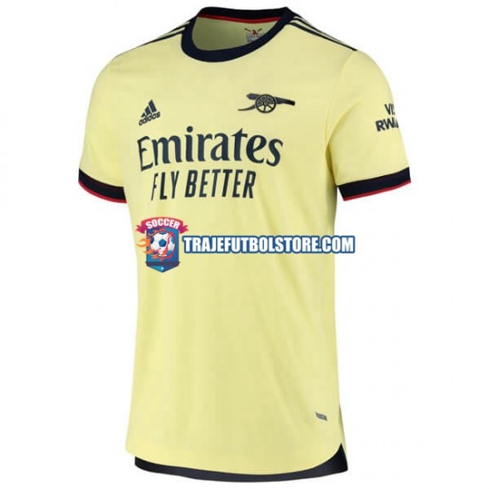 Camiseta 2ª Arsenal Hombre 2021-2022 Manga Corta
