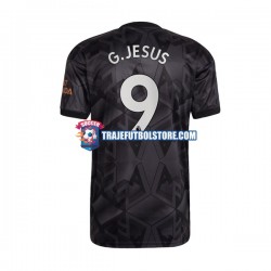 Camiseta 2ª Arsenal Gabriel Jesus 9 Hombre 2022-2023 Manga Corta