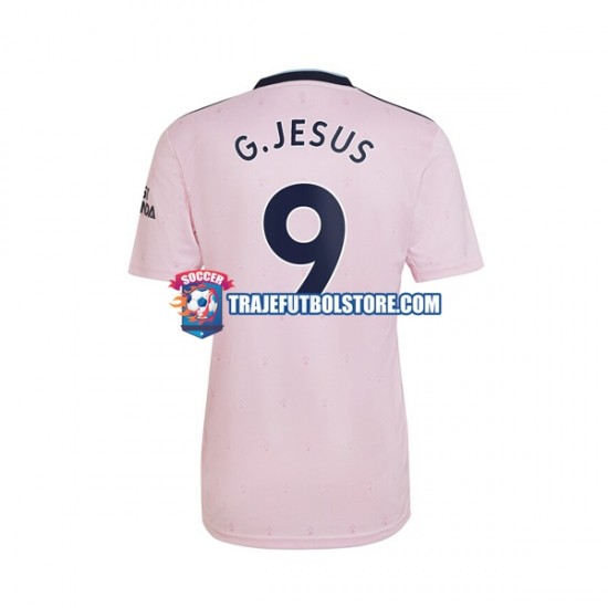 Camiseta 3ª Arsenal Gabriel Jesus 9 Hombre 2022-2023 Manga Corta