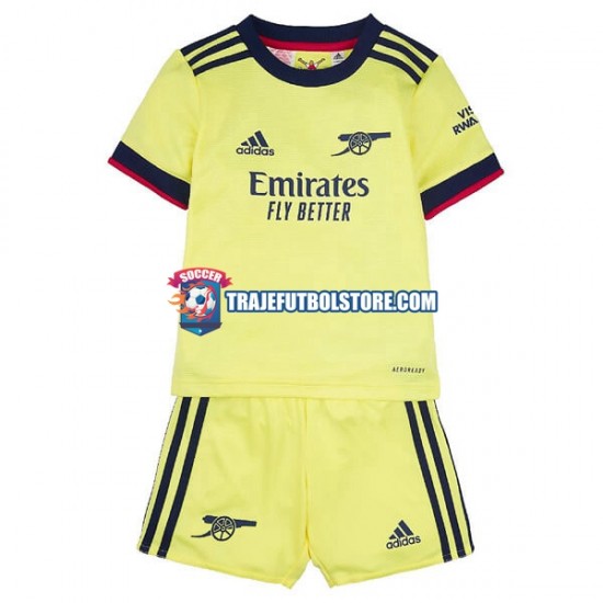 Camiseta 2ª Arsenal Niño 2021-2022 Manga Corta