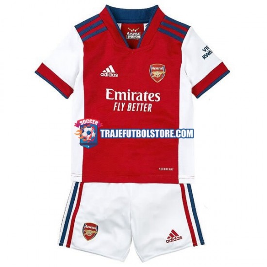 Camiseta 1ª Arsenal Niño 2021-2022 Manga Corta