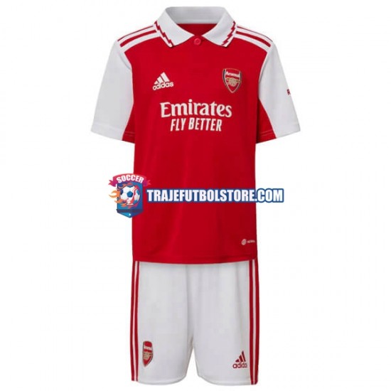 Camiseta 1ª Arsenal Niño 2022-2023 Manga Corta