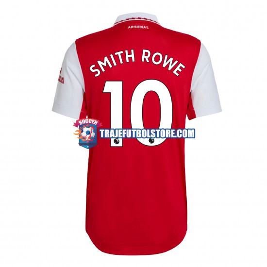 Camiseta 1ª Arsenal Smith Rowe 10 Hombre 2022-2023 Manga Corta