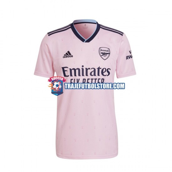 Camiseta 3ª Arsenal Hombre 2022-2023 Manga Corta
