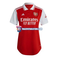Camiseta 1ª Arsenal Mujer 2022-2023 Manga Corta