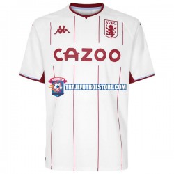 Camiseta 2ª Aston Villa Hombre 2021-2022 Manga Corta