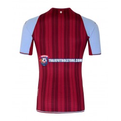 Camiseta 1ª Aston Villa Hombre 2021-2022 Manga Corta