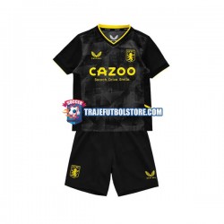 Camiseta 3ª Aston Villa Niño 2022-2023 Manga Corta
