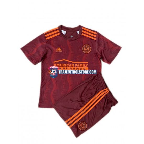 Camiseta 3ª Atlanta United 2021 Niño Manga Corta