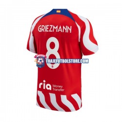 Camiseta 1ª Atlético Madrid Antoine Griezmann 8 Hombre 2022-2023 Manga Corta