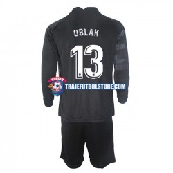 Camiseta 2ª Atlético Madrid Jan Oblak 13 Portero Niño 2021-2022 ML
