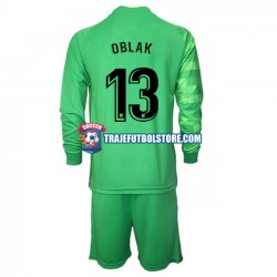 Camiseta 3ª Atlético Madrid Jan Oblak 13 Portero Niño 2021-2022 ML