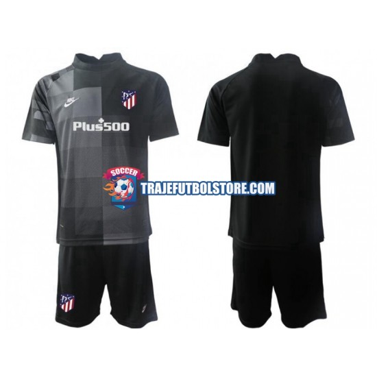 Camiseta 2ª Atlético Madrid Portero Niño 2021-2022 Manga Corta