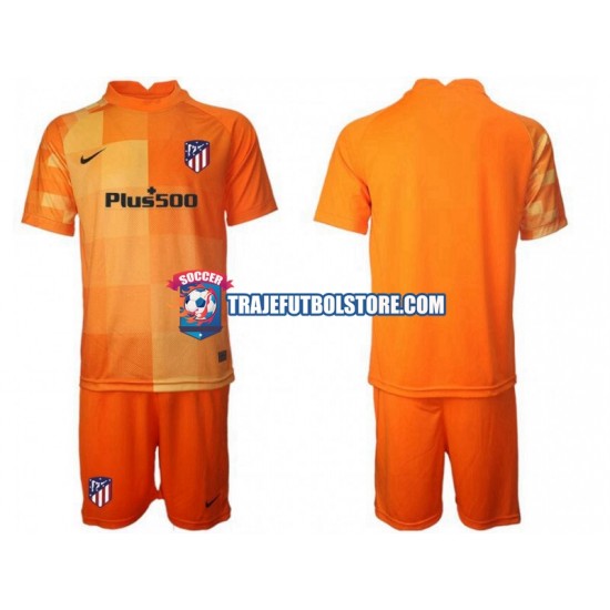 Camiseta 1ª Atlético Madrid Portero Niño 2021-2022 Manga Corta
