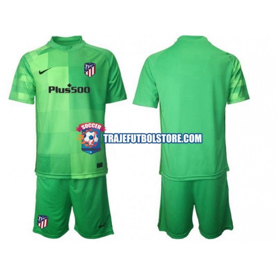 Camiseta 3ª Atlético Madrid Portero Niño 2021-2022 Manga Corta