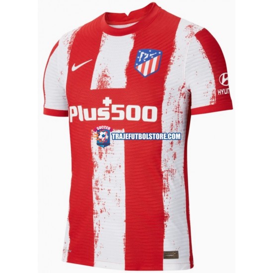 Camiseta 1ª Atlético Madrid Hombre 2021-2022 Manga Corta
