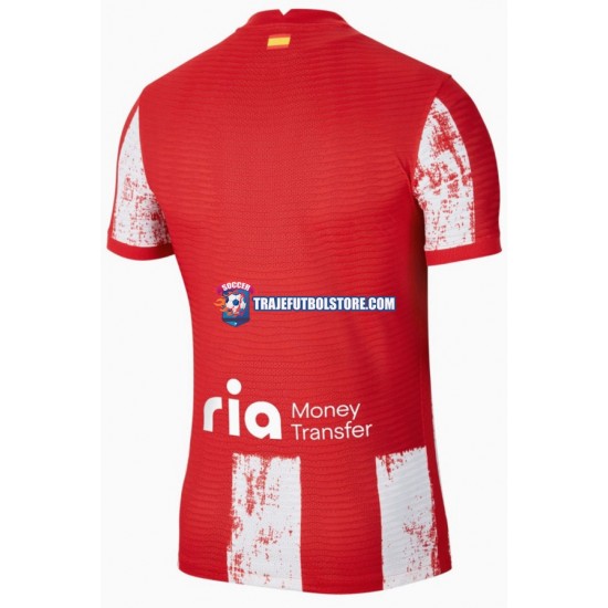 Camiseta 1ª Atlético Madrid Hombre 2021-2022 Manga Corta