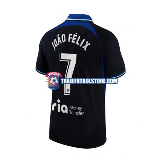 Camiseta 2ª Atlético Madrid Joao Felix 7 Hombre 2022-2023 Manga Corta