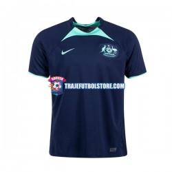 Camiseta 2ª Australia Hombre Copa Mundial 2022 Manga Corta