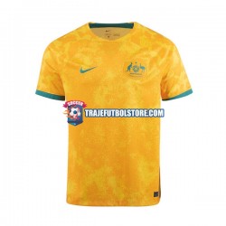 Camiseta 1ª Australia Hombre Copa Mundial 2022 Manga Corta