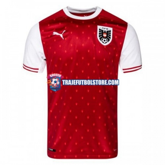 Camiseta 1ª Austria Hombre 2021-2022 Manga Corta