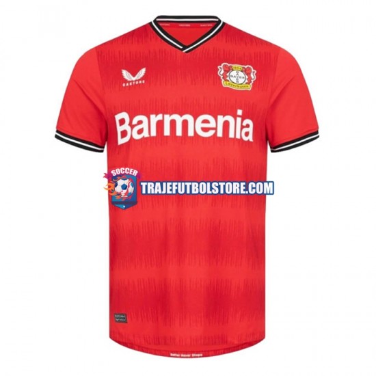 Camiseta 1ª Bayer 04 Leverkusen Hombre 2022-2023 Manga Corta
