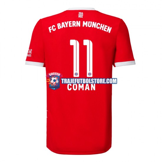 Camiseta 1ª Bayern de Múnich Coman 11 Hombre 2022-2023 Manga Corta