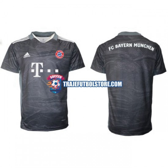 Camiseta 2ª Bayern de Múnich Portero Hombre 2021-2022 Manga Corta