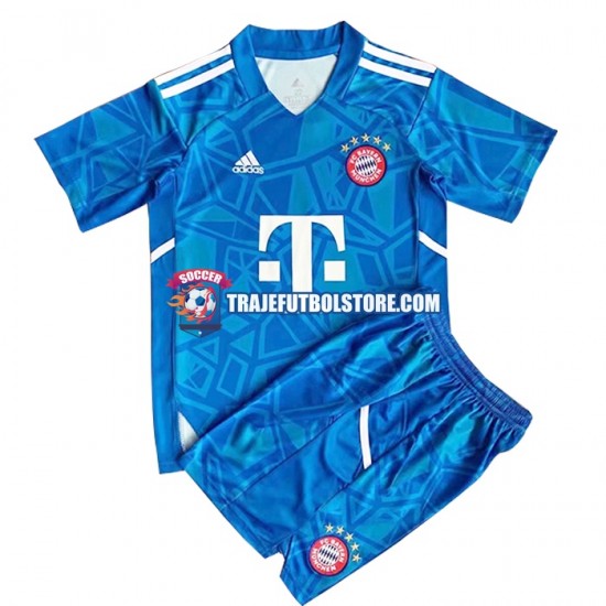 Camiseta 4ª Bayern de Múnich Portero Niño 2022-2023 Manga Corta