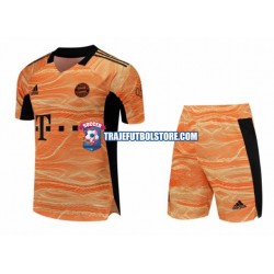 Camiseta 1ª Bayern de Múnich Portero Niño 2021-2022 Manga Corta