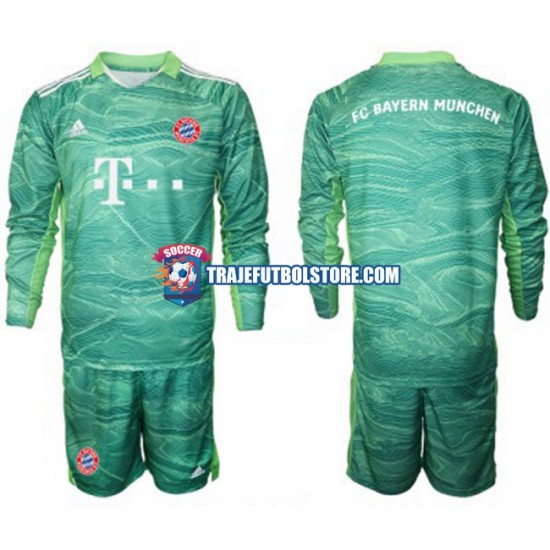 Camiseta 3ª Bayern de Múnich Portero Niño 2021-2022 ML