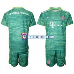 Camiseta 3ª Bayern de Múnich Portero Niño 2021-2022 Manga Corta