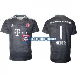 Camiseta 2ª Bayern de Múnich Manuel Neuer 1 Portero Hombre 2021-2022 Manga Corta