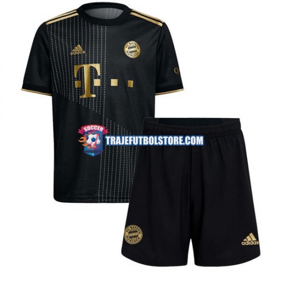 Camiseta 2ª Bayern de Múnich Niño 2021-2022 Manga Corta