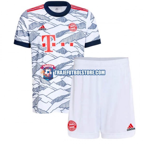Camiseta 3ª Bayern de Múnich Niño 2021-2022 Manga Corta