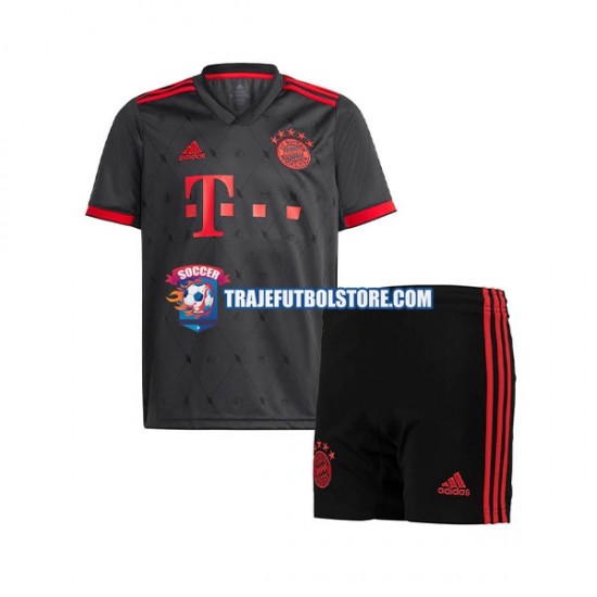 Camiseta 3ª Bayern de Múnich Niño 2022-2023 Manga Corta