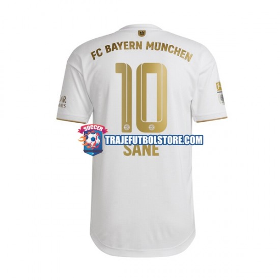Camiseta 2ª Bayern de Múnich Leroy Sane 10 Hombre 2022-2023 Manga Corta
