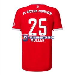 Camiseta 1ª Bayern de Múnich Muller 25 Hombre 2022-2023 Manga Corta