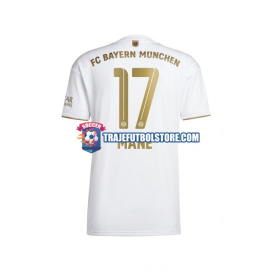 Camiseta 2ª Bayern de Múnich Sadio Mane 17 Hombre 2022-2023 Manga Corta