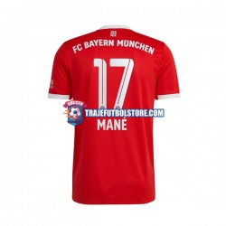 Camiseta 1ª Bayern de Múnich Sadio Mane 17 Hombre 2022-2023 Manga Corta
