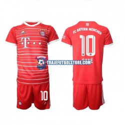 Camiseta 1ª Bayern de Múnich Sane 10 Niño 2022-2023 Manga Corta