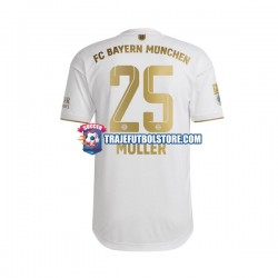 Camiseta 2ª Bayern de Múnich Thomas Muller 25 Hombre 2022-2023 Manga Corta