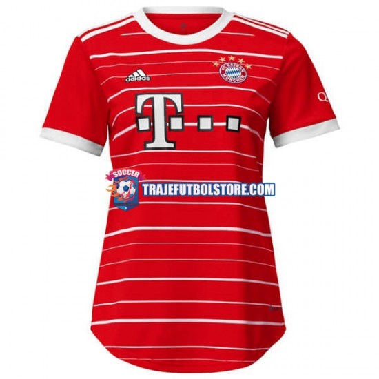 Camiseta 1ª Bayern de Múnich Mujer 2022-2023 Manga Corta