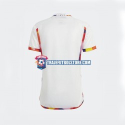 Camiseta 2ª Bélgica Hombre Copa Mundial 2022 Manga Corta