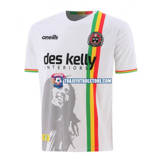 Camiseta 2ª Bohemians Hombre 2021-2022 Manga Corta