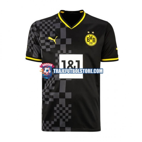 Camiseta 2ª Borussia Dortmund Hombre 2022-2023 Manga Corta