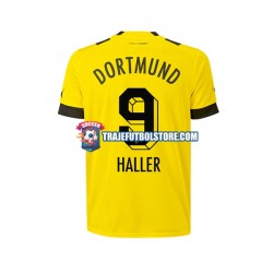 Camiseta 1ª Borussia Dortmund Sebastien Haller 9 Hombre 2022-2023 Manga Corta
