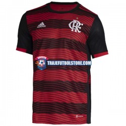 Camiseta 1ª CR Flamengo Hombre 2022-2023 Manga Corta