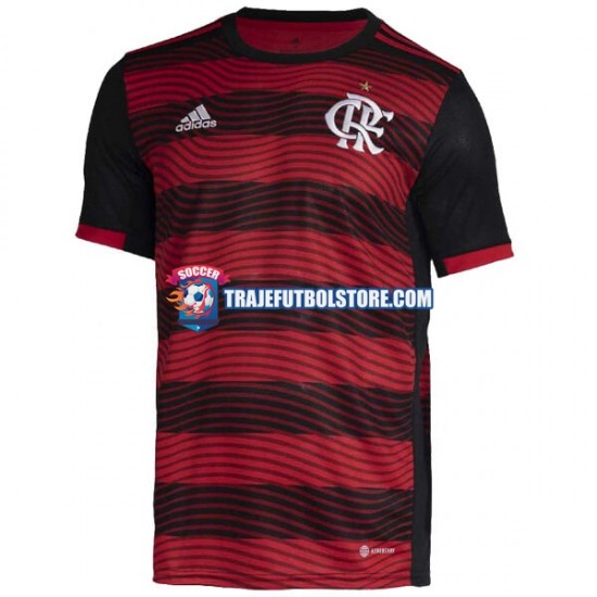 Camiseta 1ª CR Flamengo Hombre 2022-2023 Manga Corta